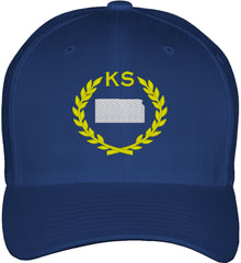 Kansas State Fitted Baseball Cap
