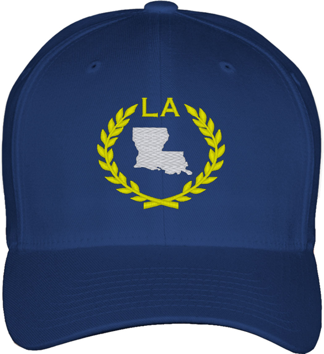 Louisiana State Fitted Baseball Cap