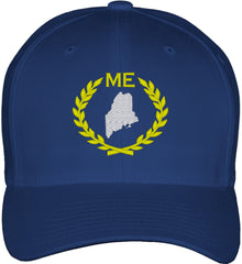 Maine State Fitted Baseball Cap