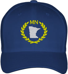 Minnesota State Fitted Baseball Cap