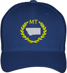 Montana State Fitted Baseball Cap
