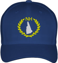 New Hampsire State Fitted Baseball Cap