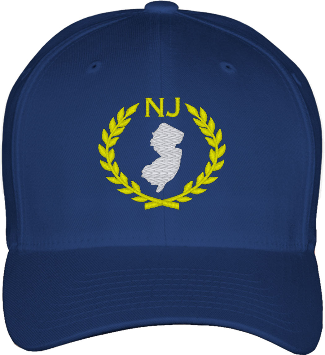 New Jersey State Fitted Baseball Cap