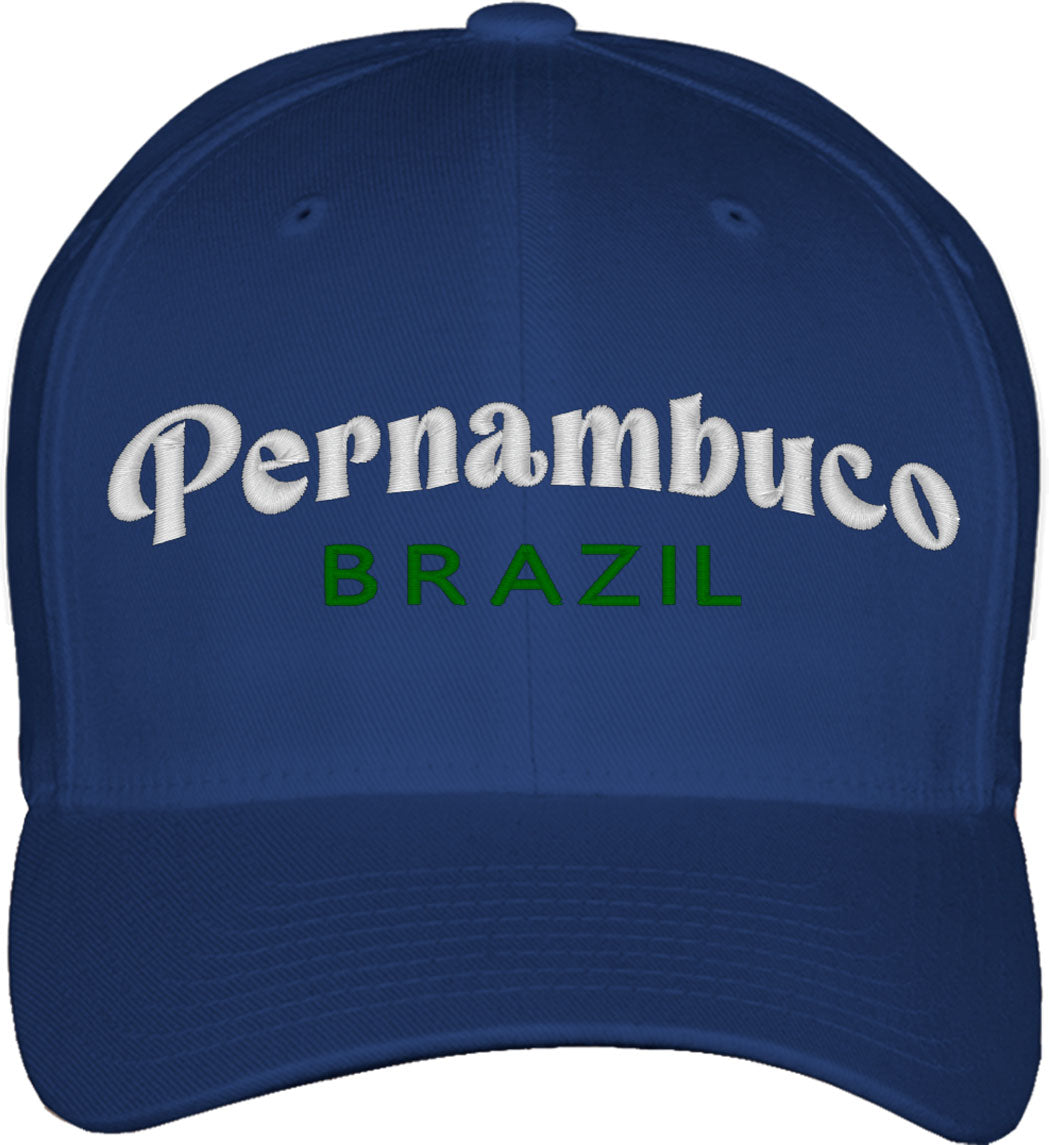 Pernambuco Brazil Fitted Baseball Cap