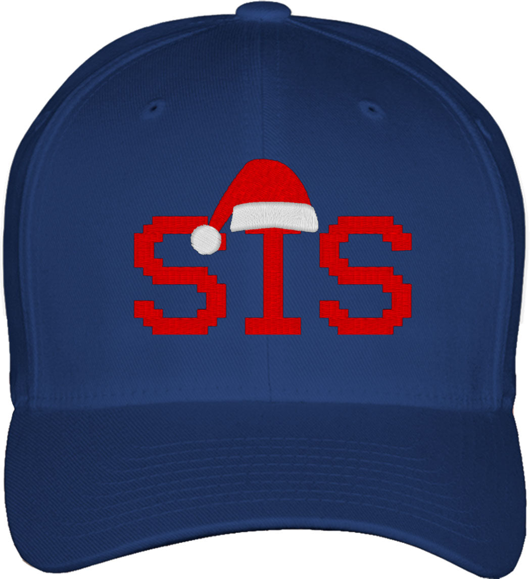 Sis Santa Christmas Family Fitted Baseball Cap