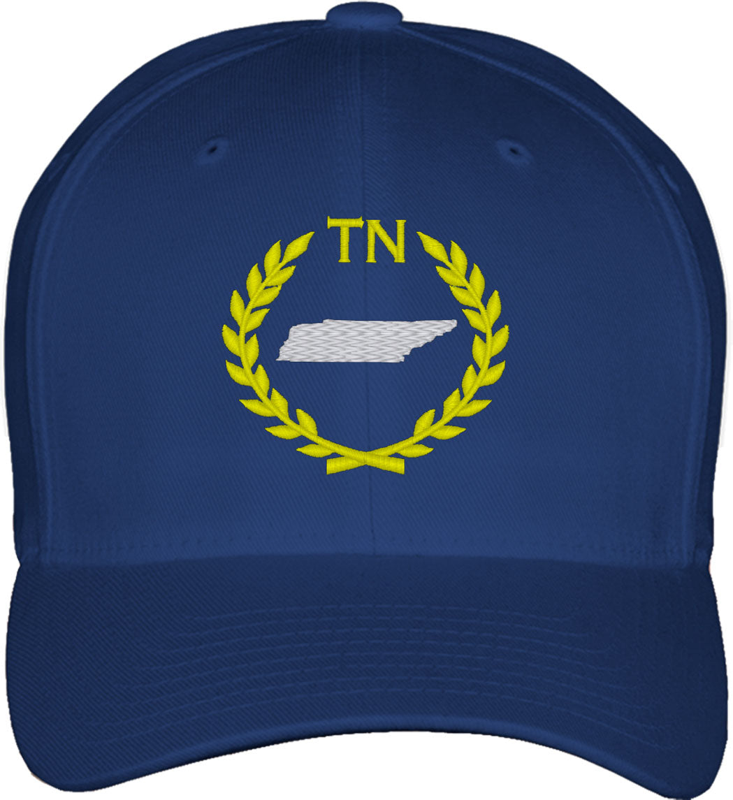 Tennessee State Fitted Baseball Cap