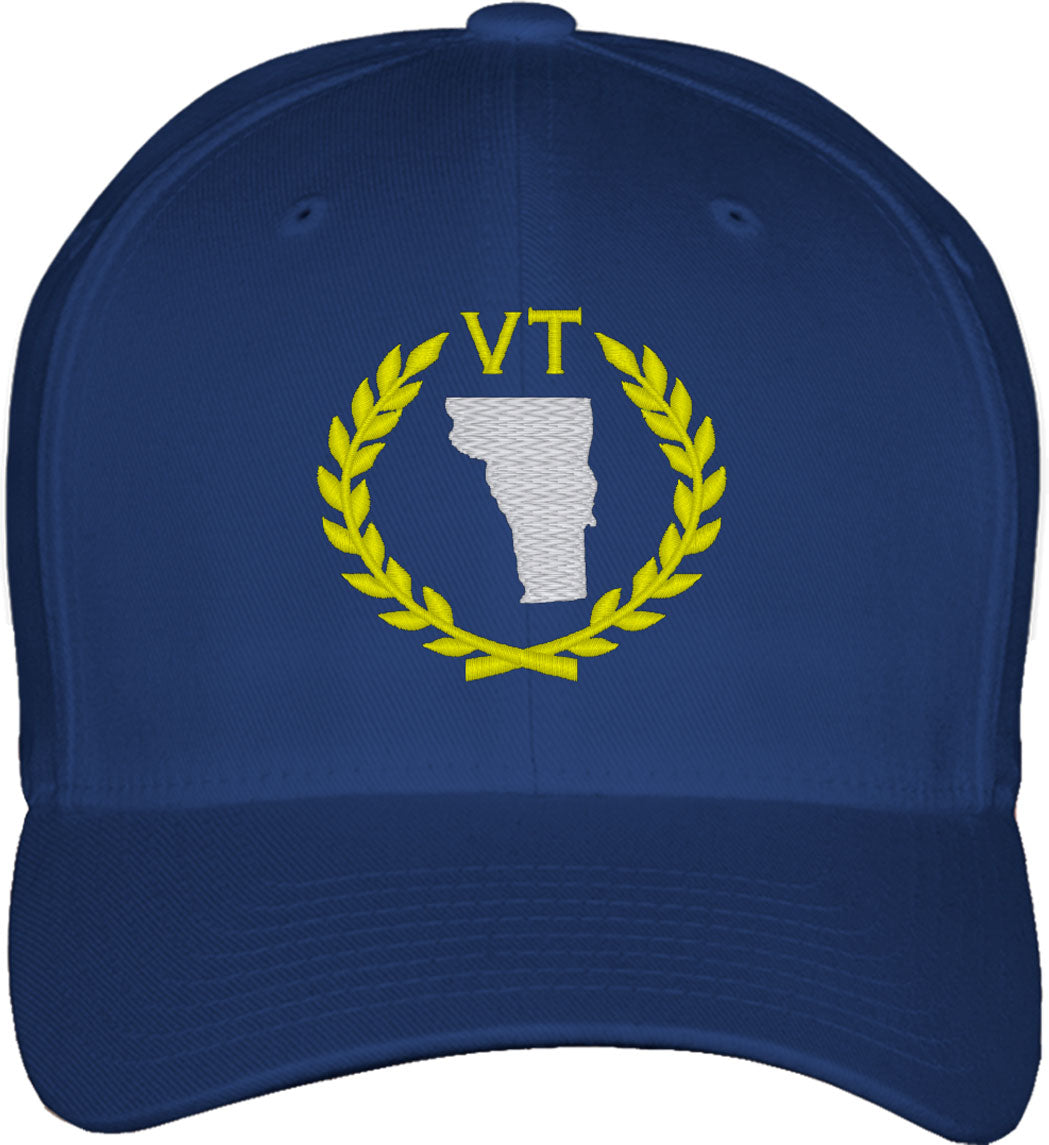 Vermont State Fitted Baseball Cap