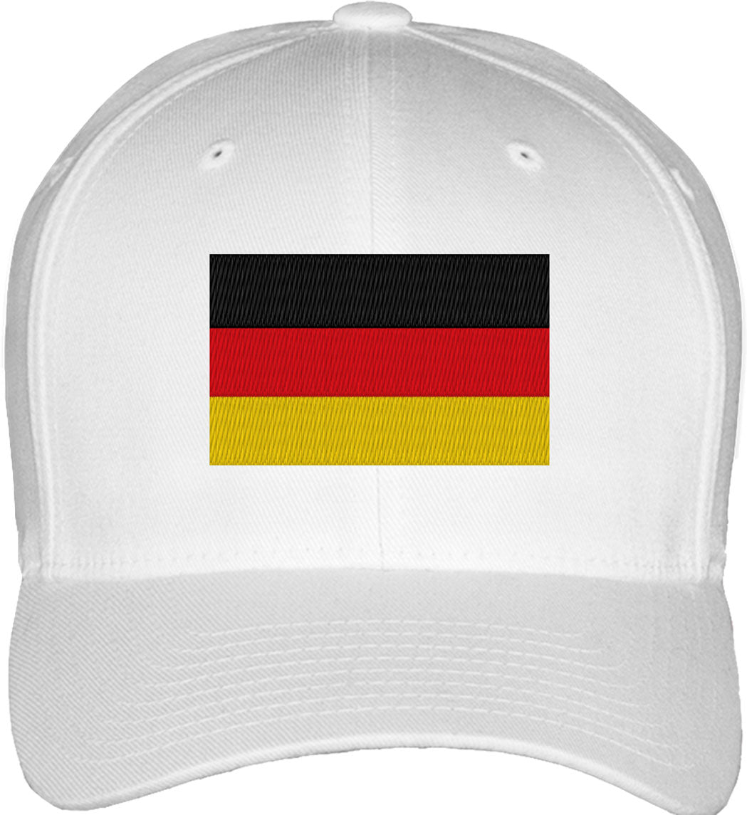 Germany Flag Fitted Baseball Cap