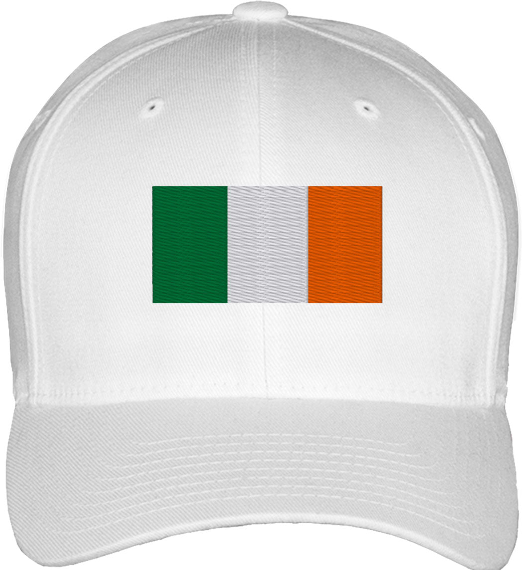 Ireland Flag Fitted Baseball Cap