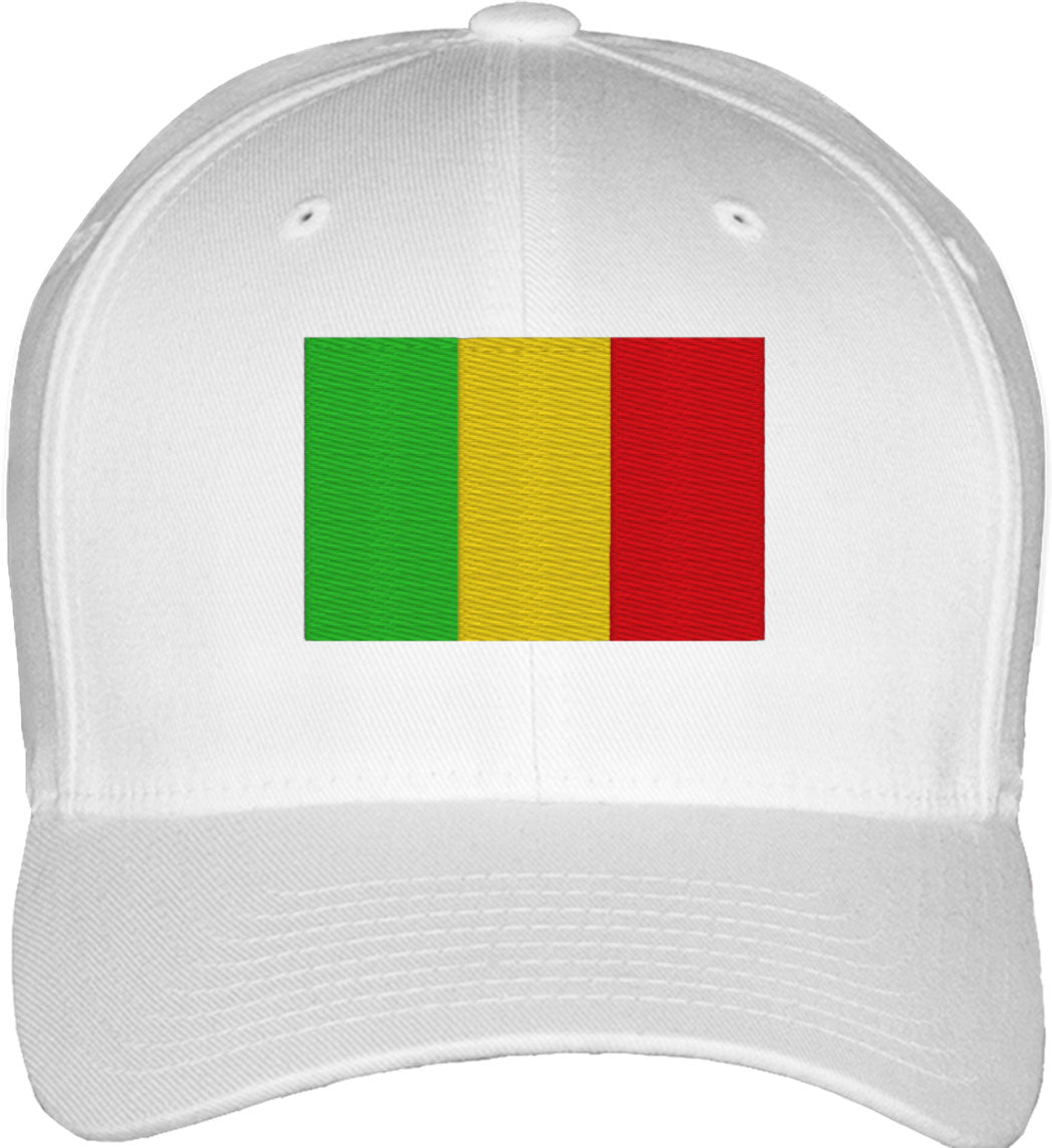 Mali Flag Fitted Baseball Cap