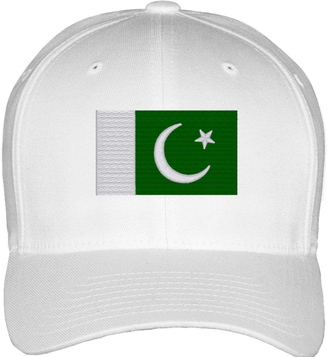 Pakistan Flag Fitted Baseball Cap
