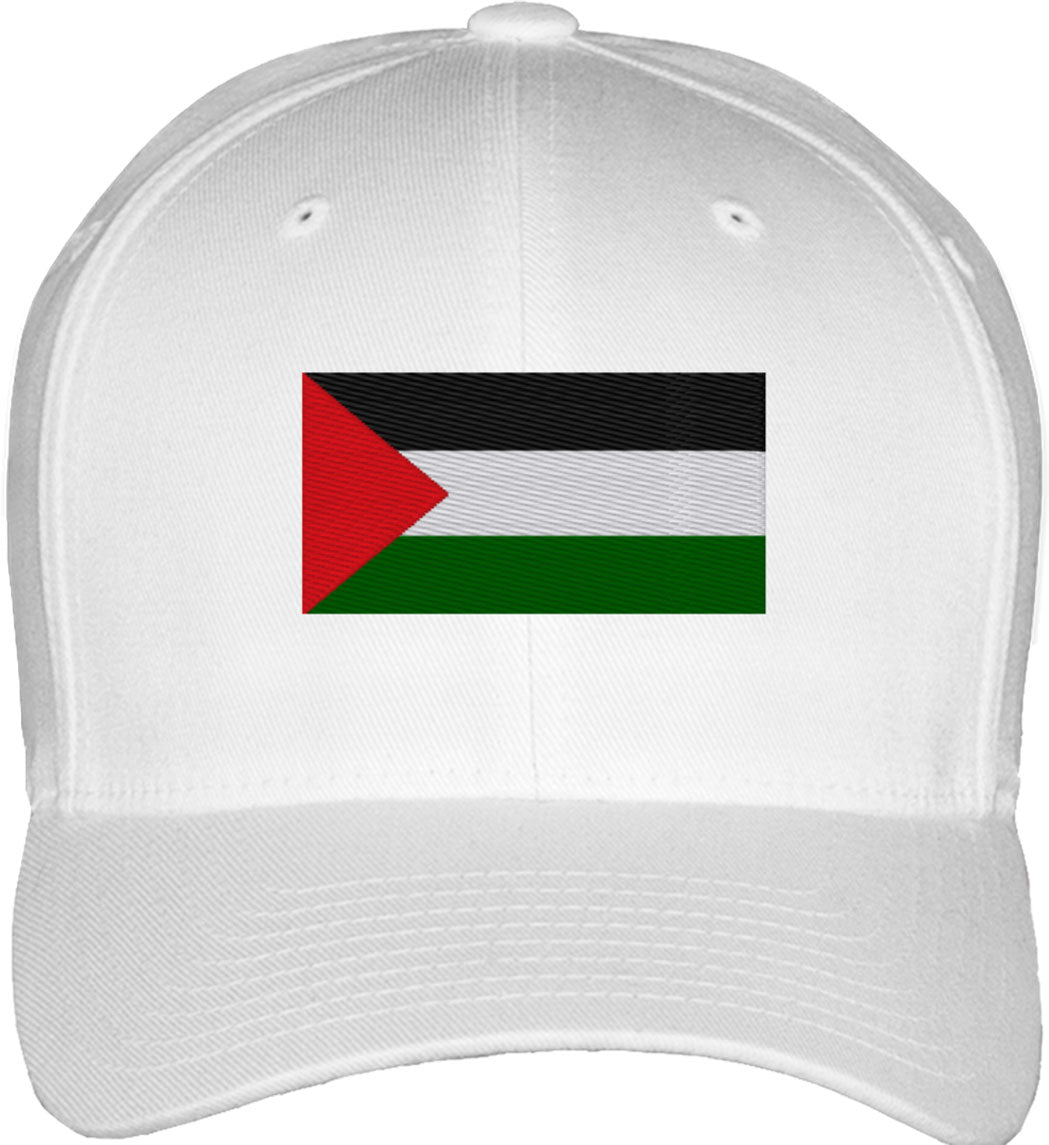 Palestine Flag Fitted Baseball Cap