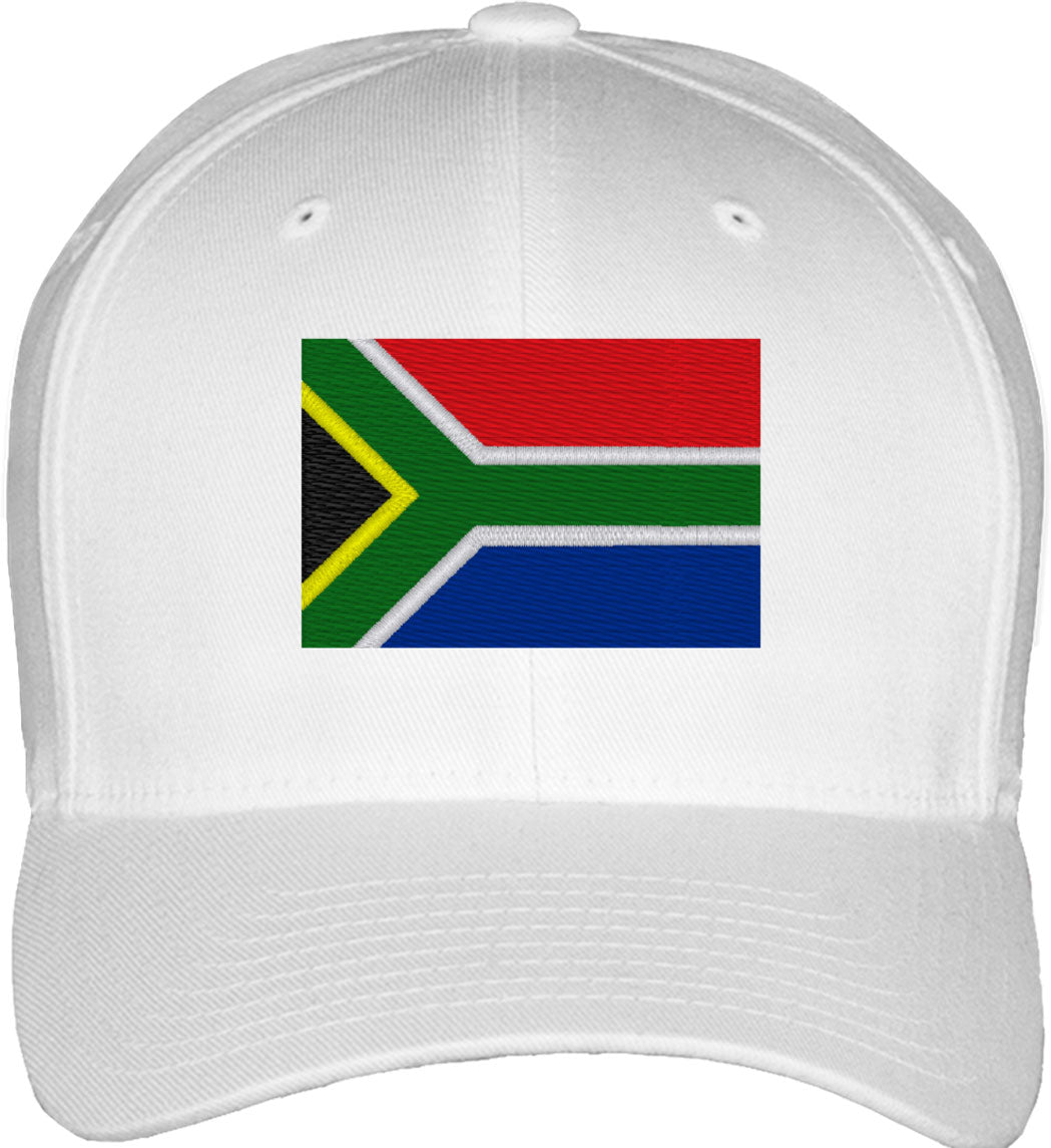 South Africa Flag Fitted Baseball Cap