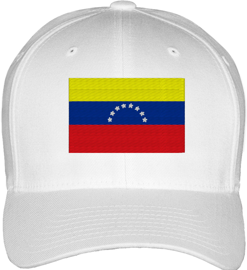 Venezuela Flag Fitted Baseball Cap