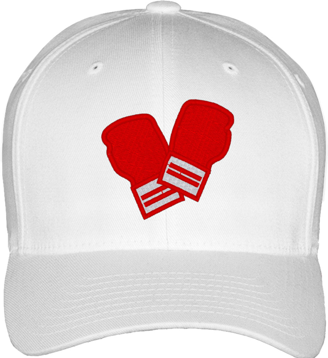 Boxing Gloves Fitted Baseball Cap