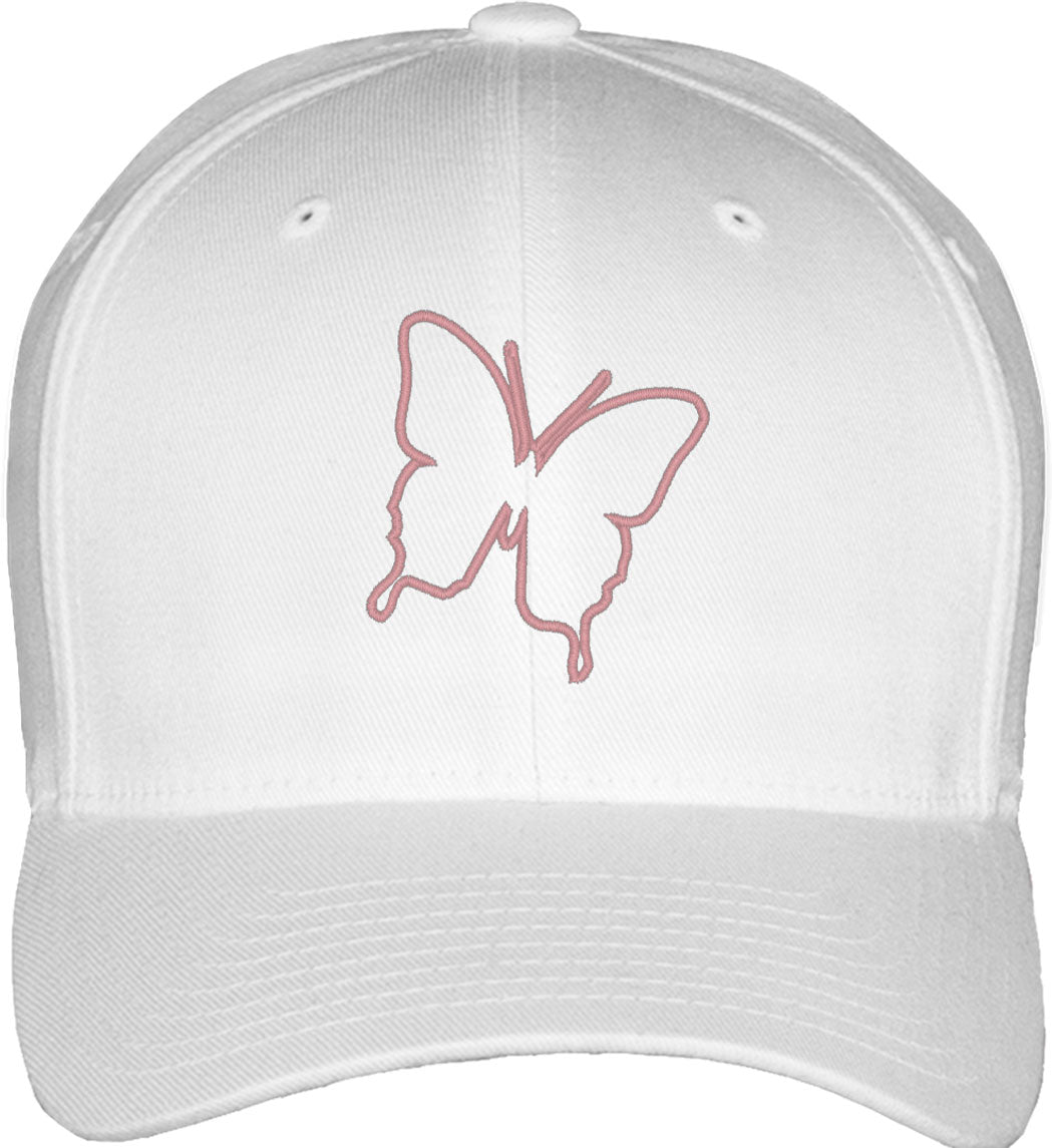 Butterfly Fitted Baseball Cap