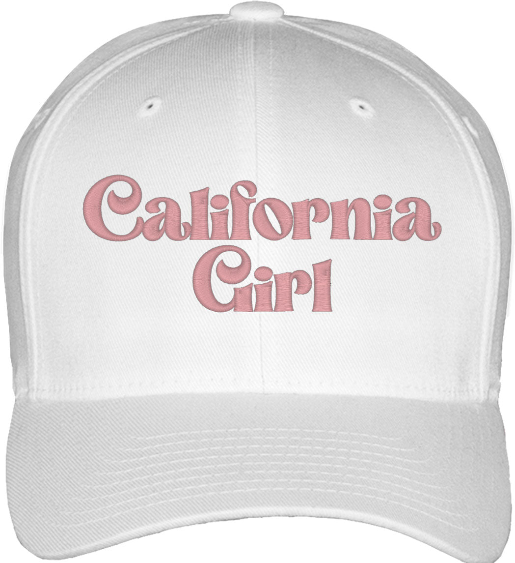 California Girl Fitted Baseball Cap