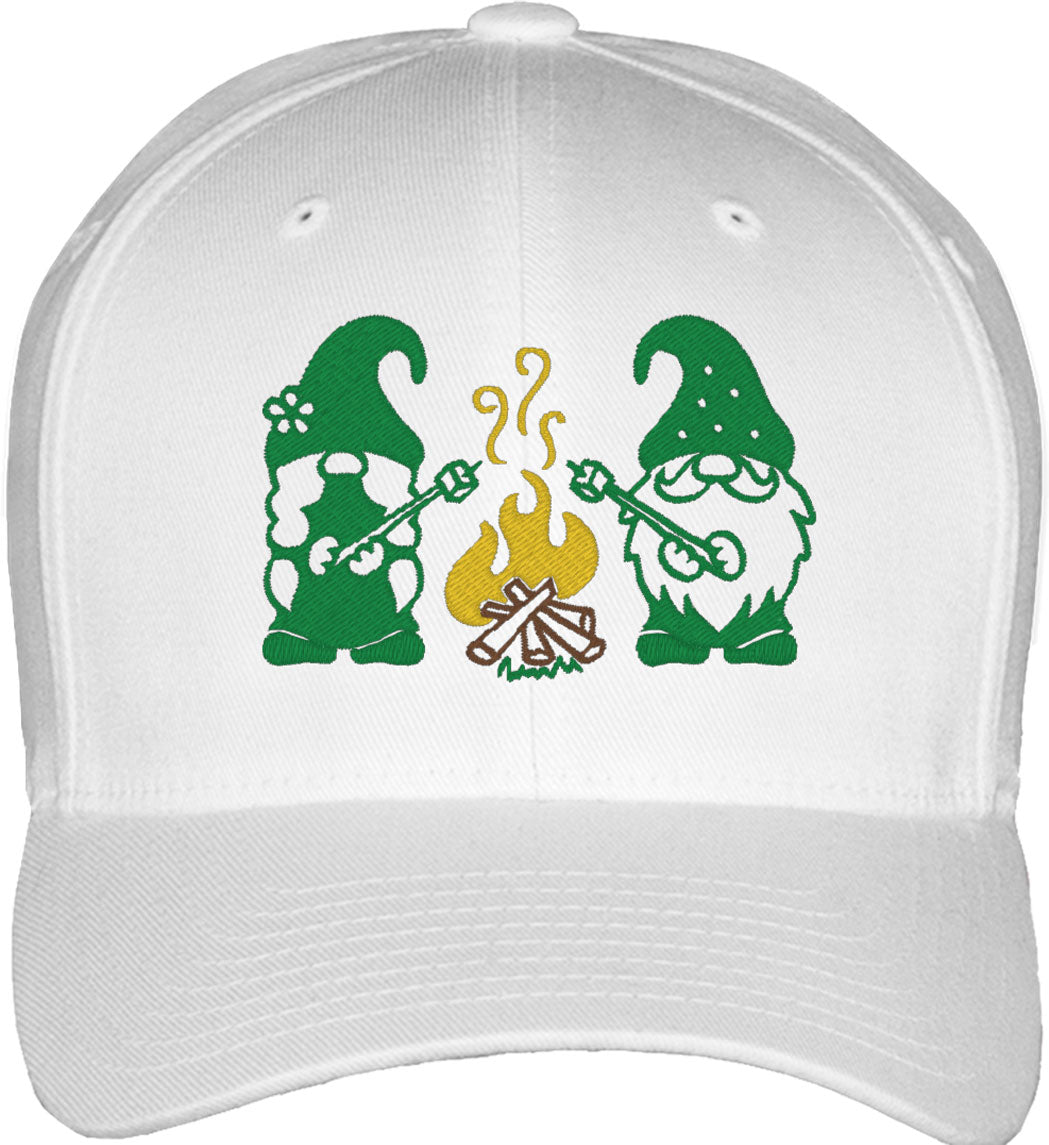Camp Gnomes Fitted Baseball Cap