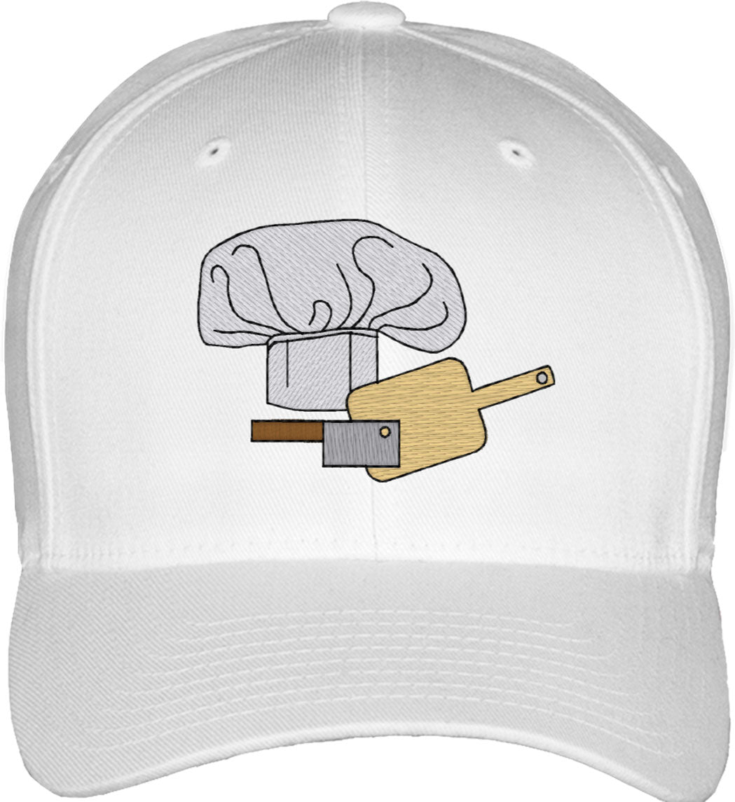 Chef Hat Fitted Baseball Cap