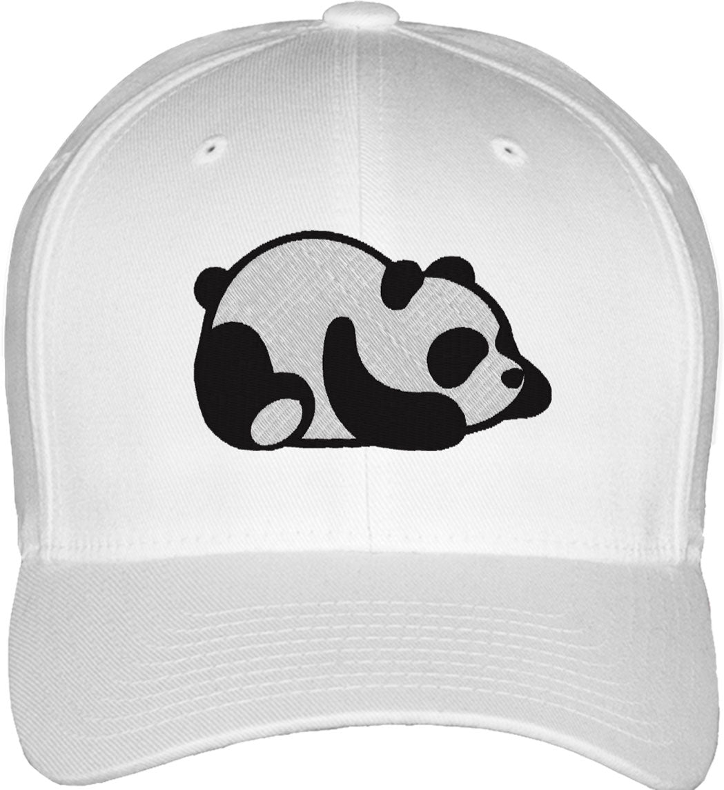 Cute Panda Fitted Baseball Cap