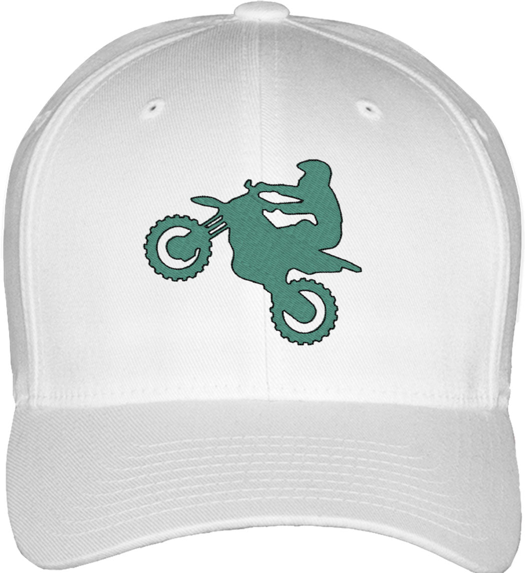Dirt Bike Fitted Baseball Cap