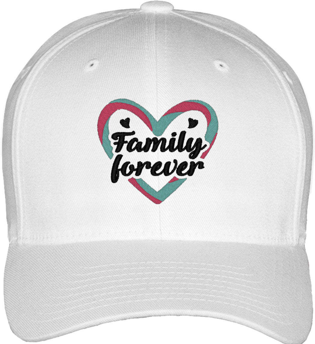 Family Forever Fitted Baseball Cap