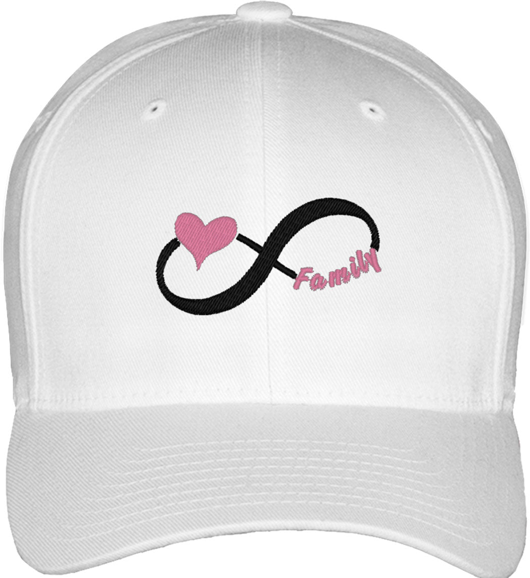 Family Infinity Symbol Fitted Baseball Cap