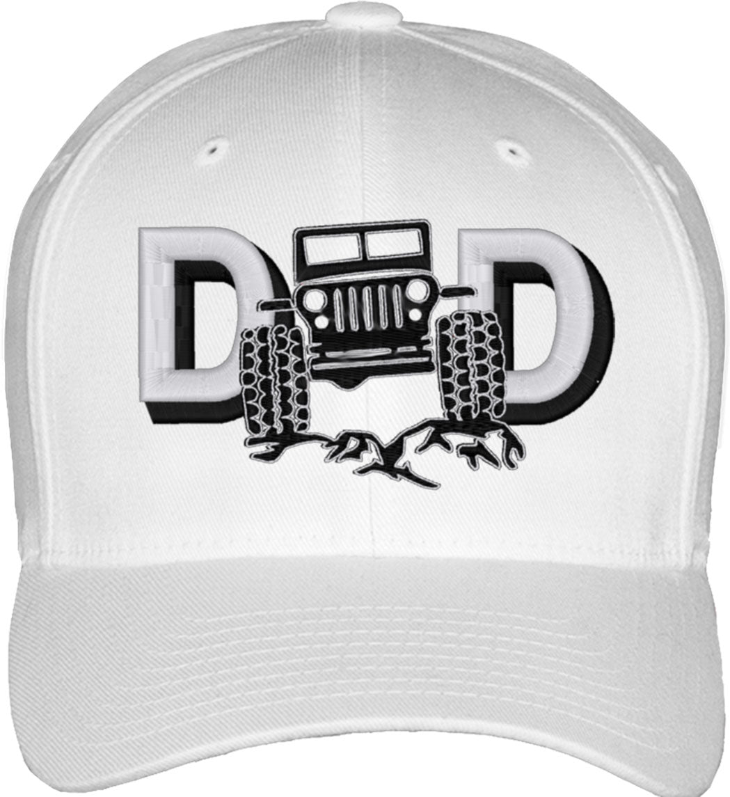 Jeep Dad Fitted Baseball Cap