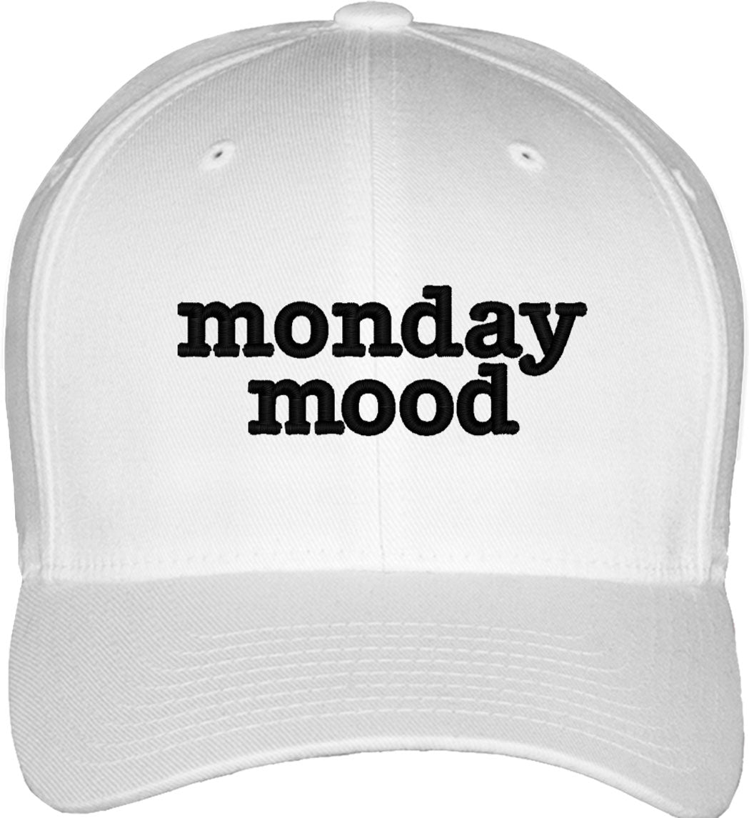 Monday Mood Fitted Baseball Cap
