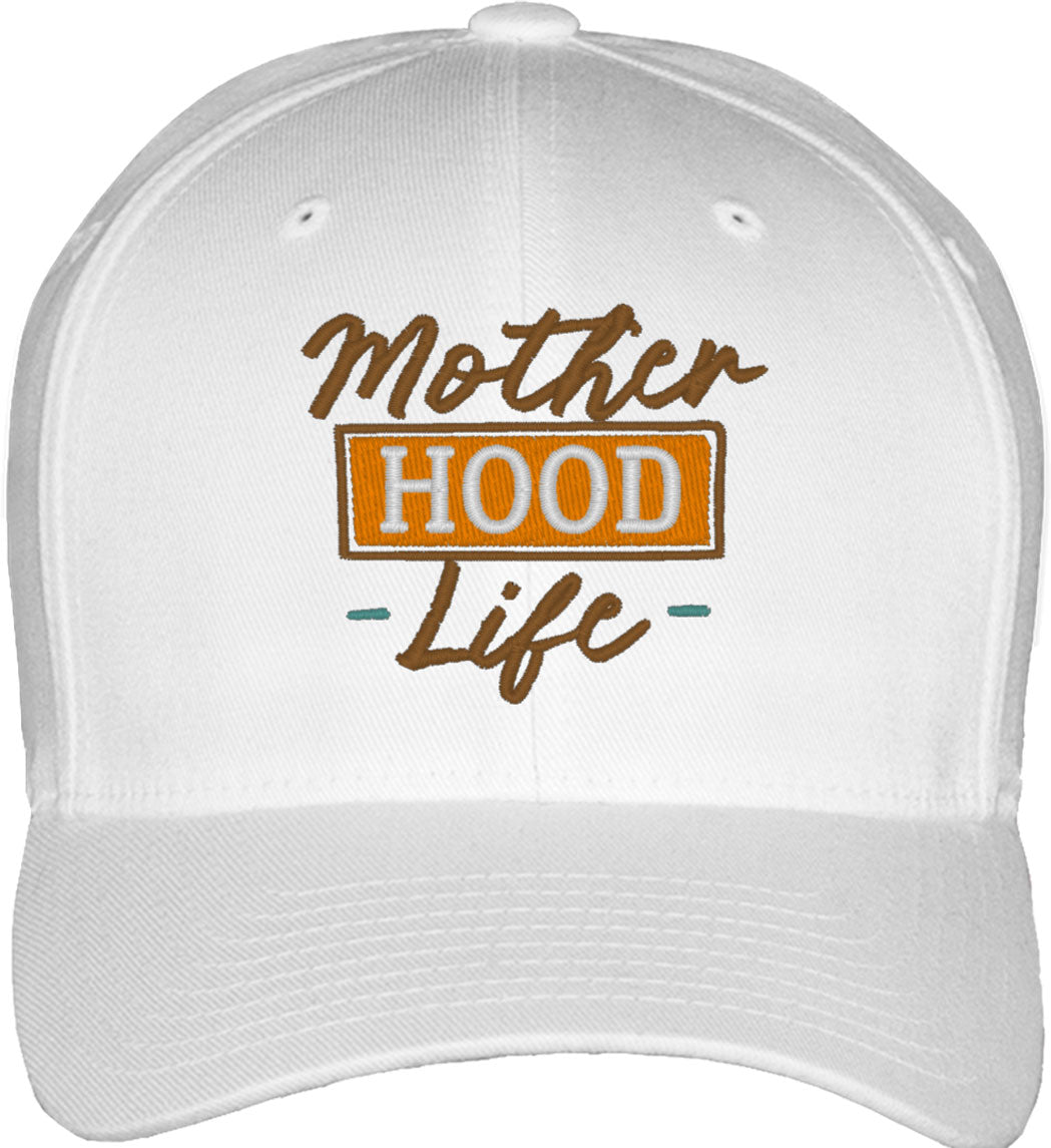 Motherhood Life Mother's Day Fitted Baseball Cap