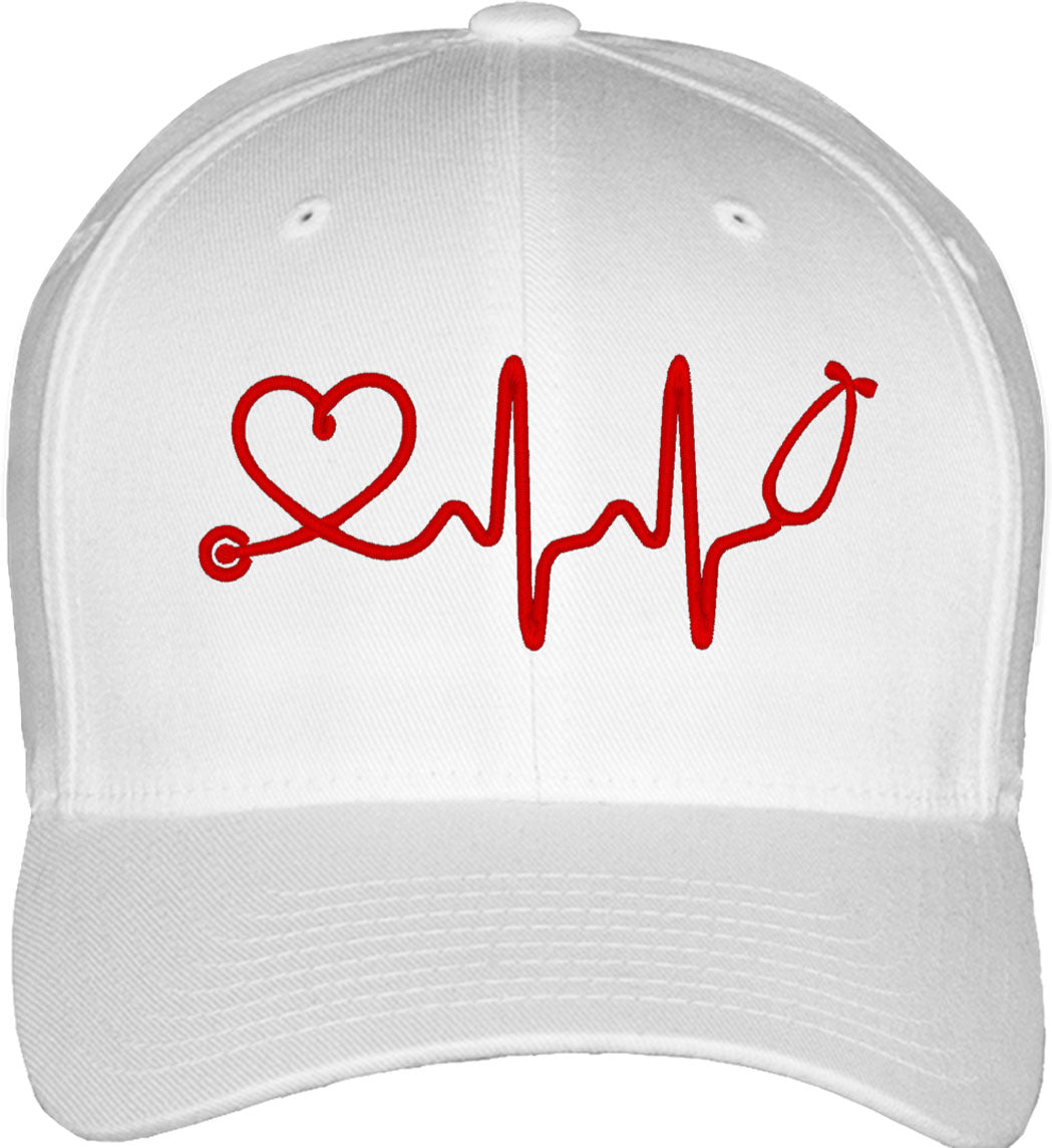 Nurse Lifeline Fitted Baseball Cap