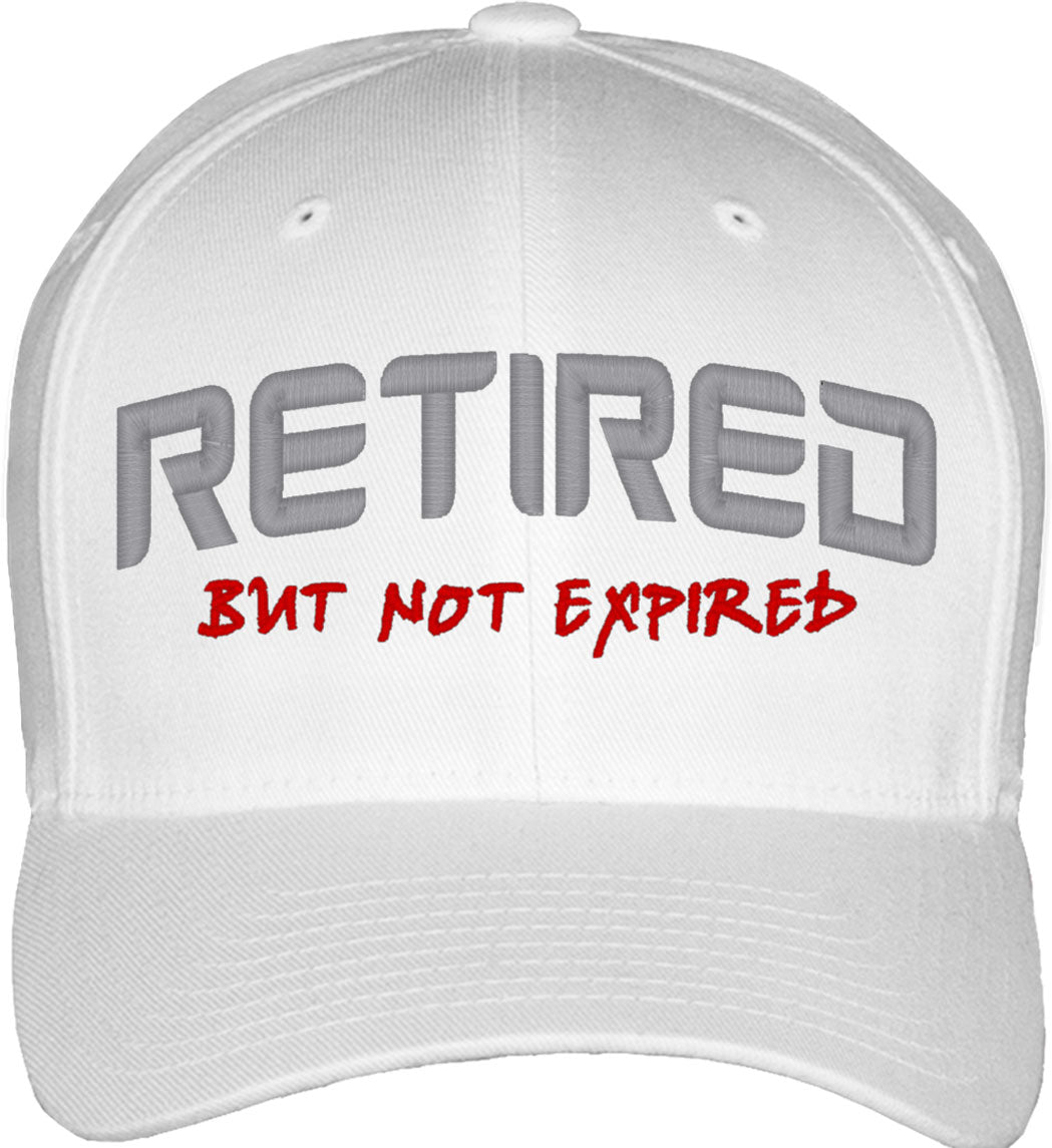 Retired But Not Expired Fitted Baseball Cap