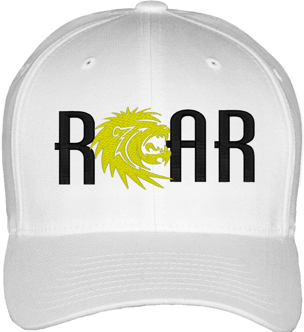 Lion Roar Fitted Baseball Cap