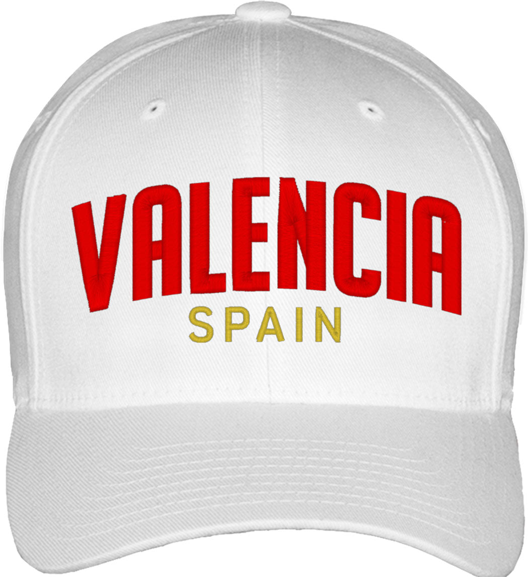 Valencia Spain Fitted Baseball Cap