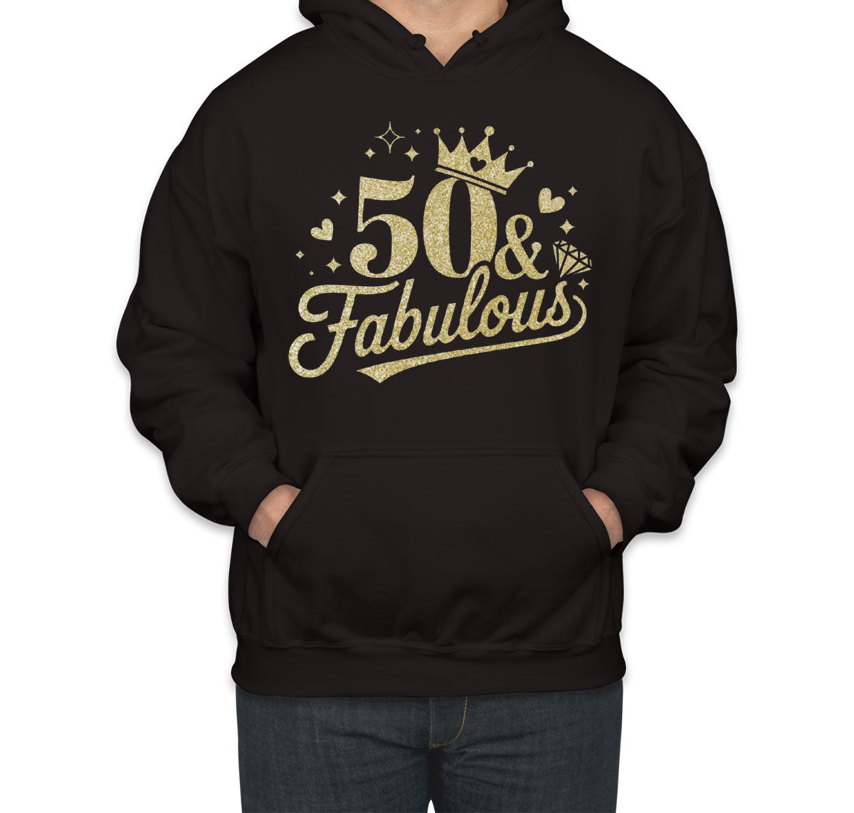 50 And Fabulous 50th Birthday Unisex Hoodie