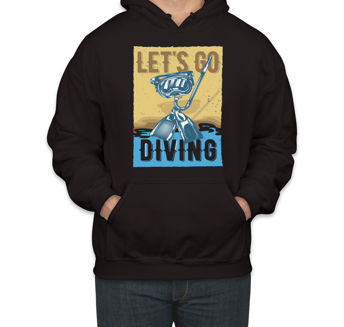 Let's Go Diving Unisex Hoodie
