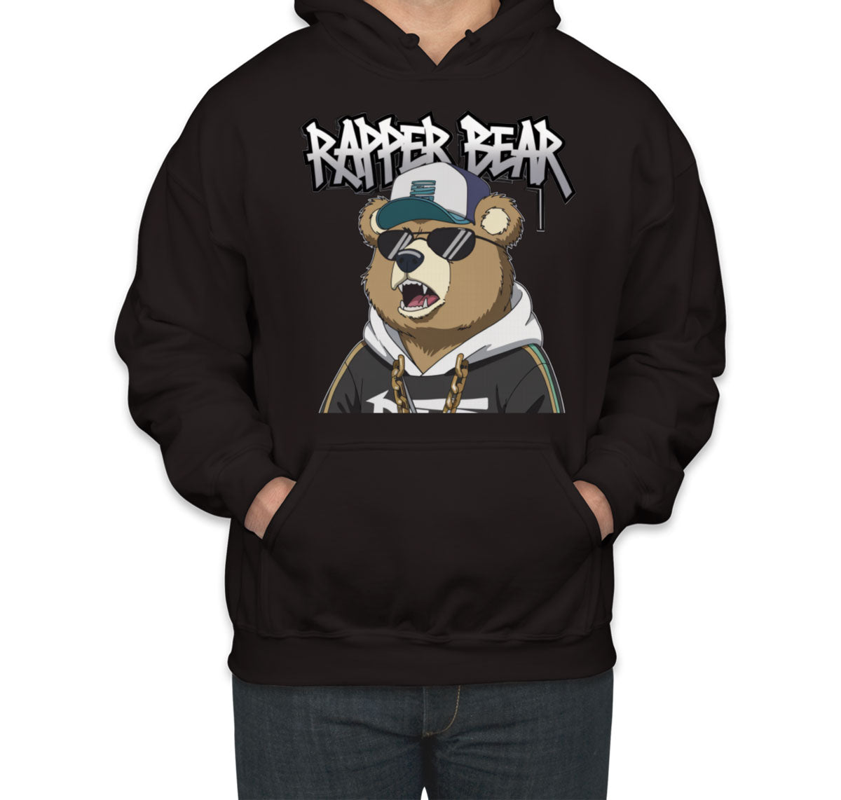 Rapper Bear Unisex Hoodie
