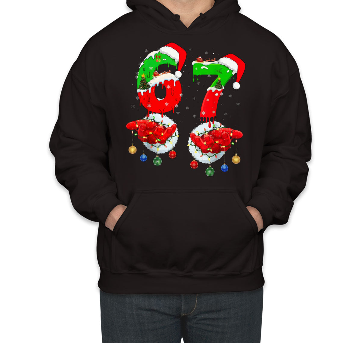67 Sixty Seven Christmas Unisex Hoodie