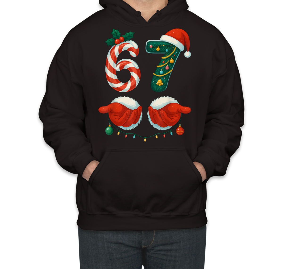 67 Sixty Seven Christmas Unisex Hoodie
