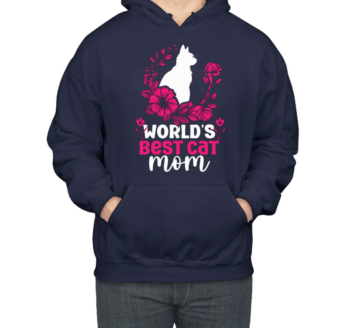 World's Best Cat Mom Unisex Hoodie