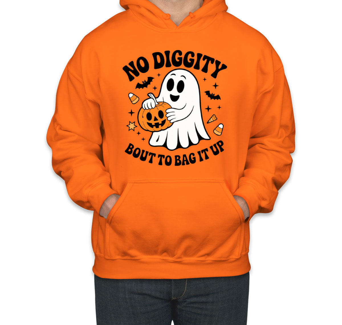 No Diggity Bout To Bag It Up Halloween Unisex Hoodie