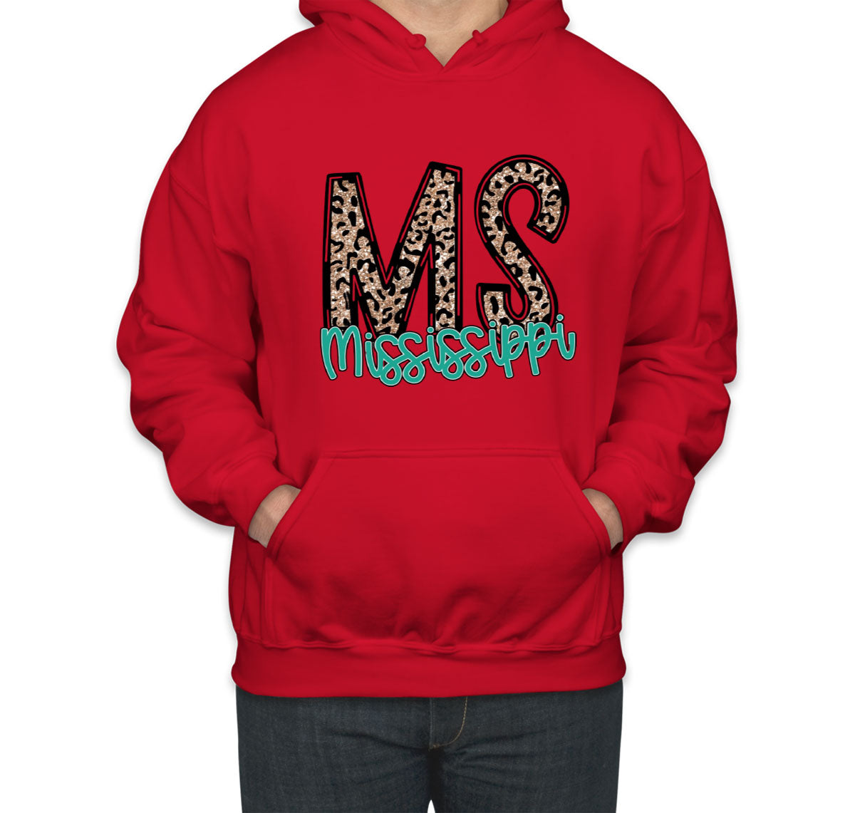Mississippi State Abbreviation Unisex Hoodie