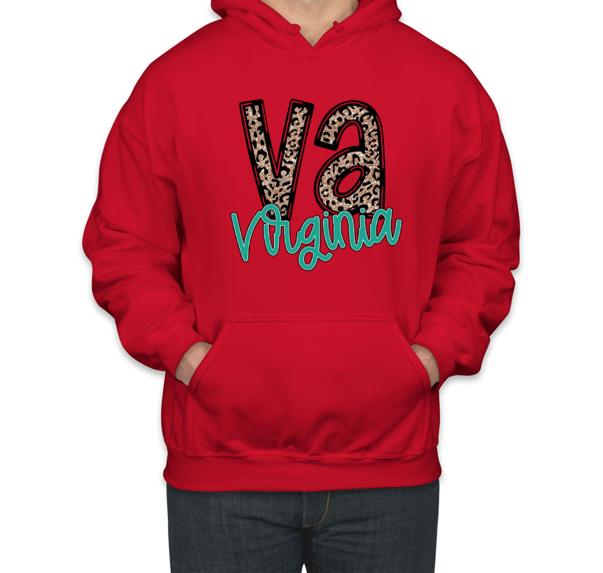 Virginia State Abbreviation Unisex Hoodie