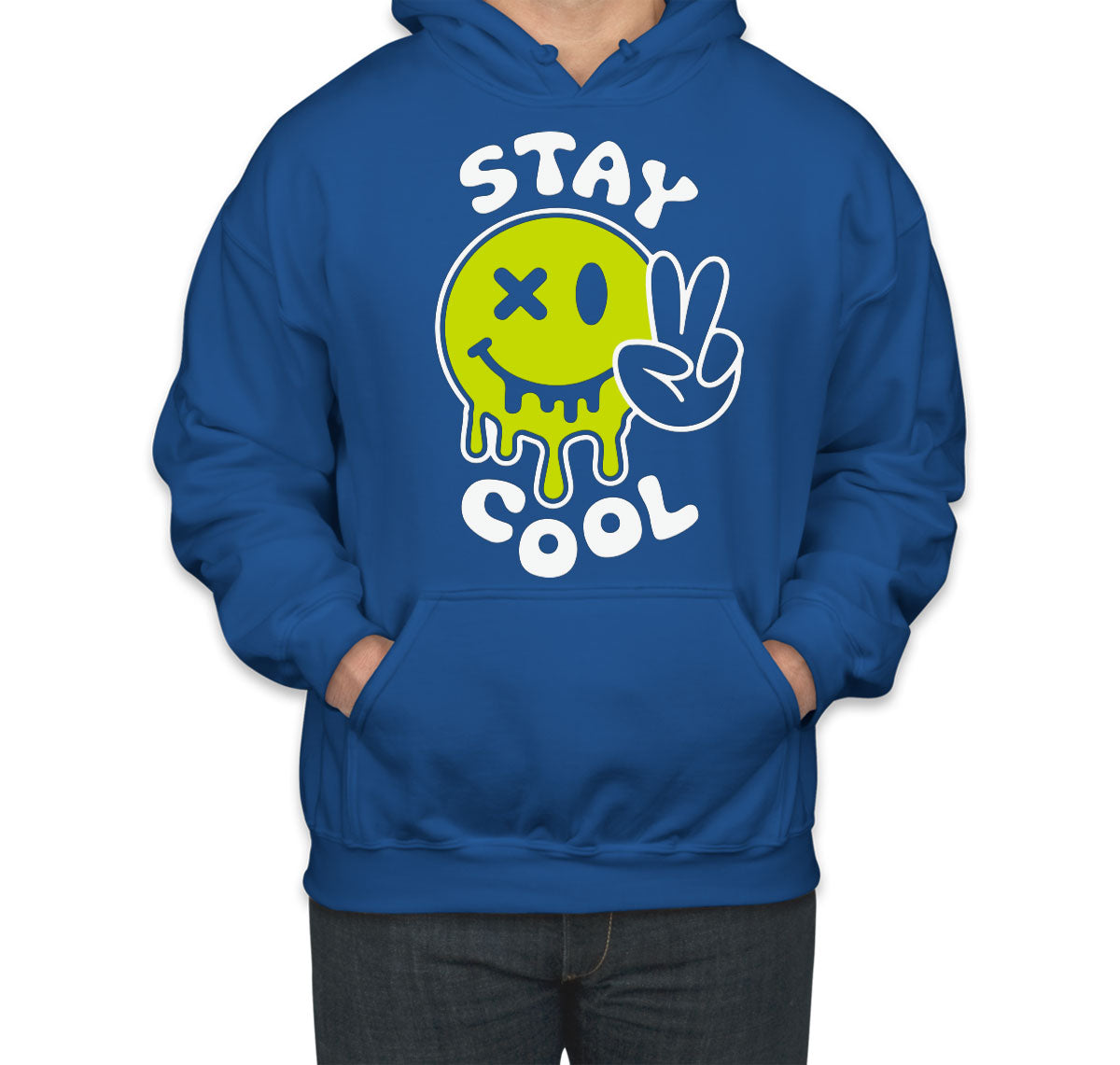 Stay Cool Emoji Face Unisex Hoodie