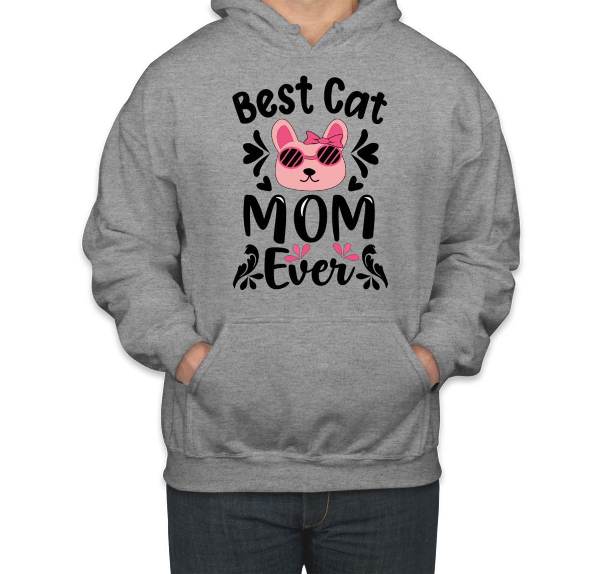 Best Cat Mom Ever Unisex Hoodie