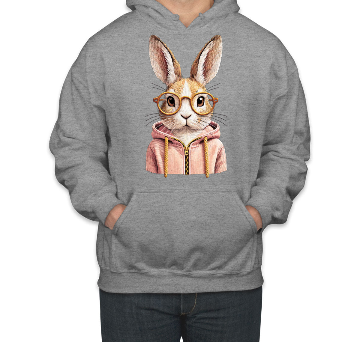 Cute Bunny Unisex Hoodie