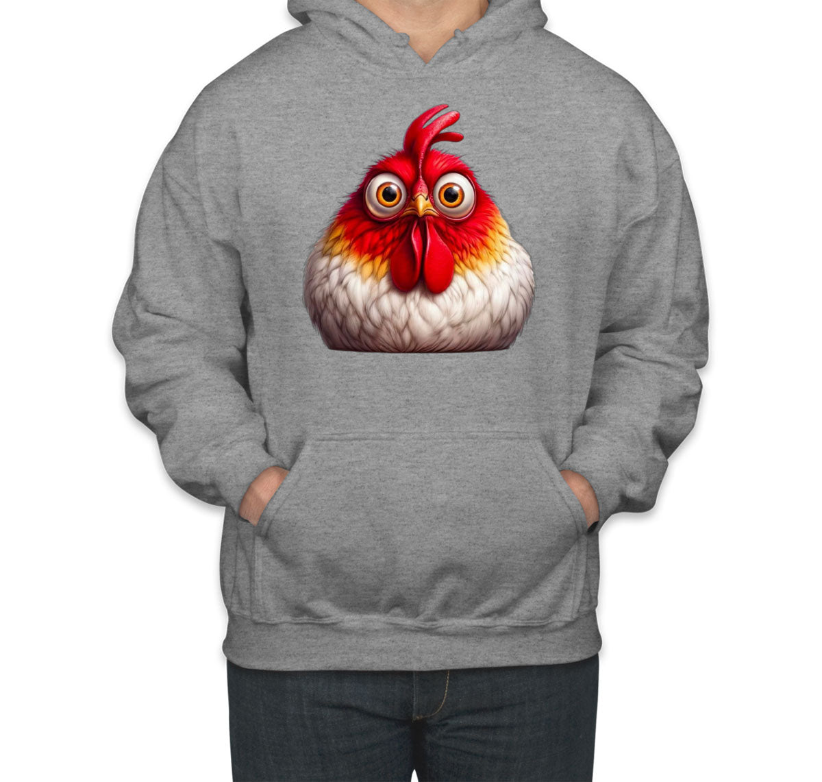 Funny Chicken Unisex Hoodie