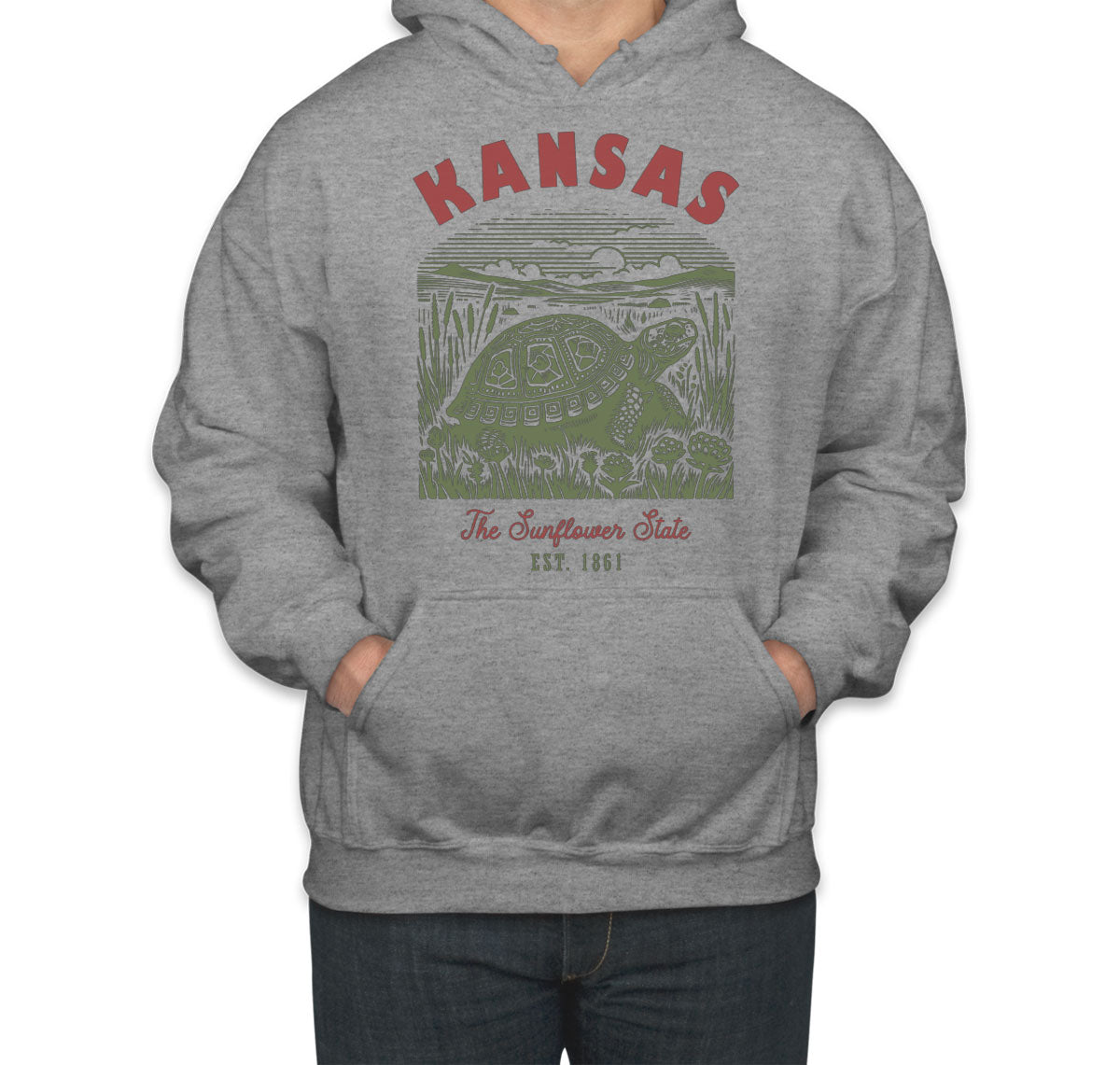 Kansas State Vintage Unisex Hoodie