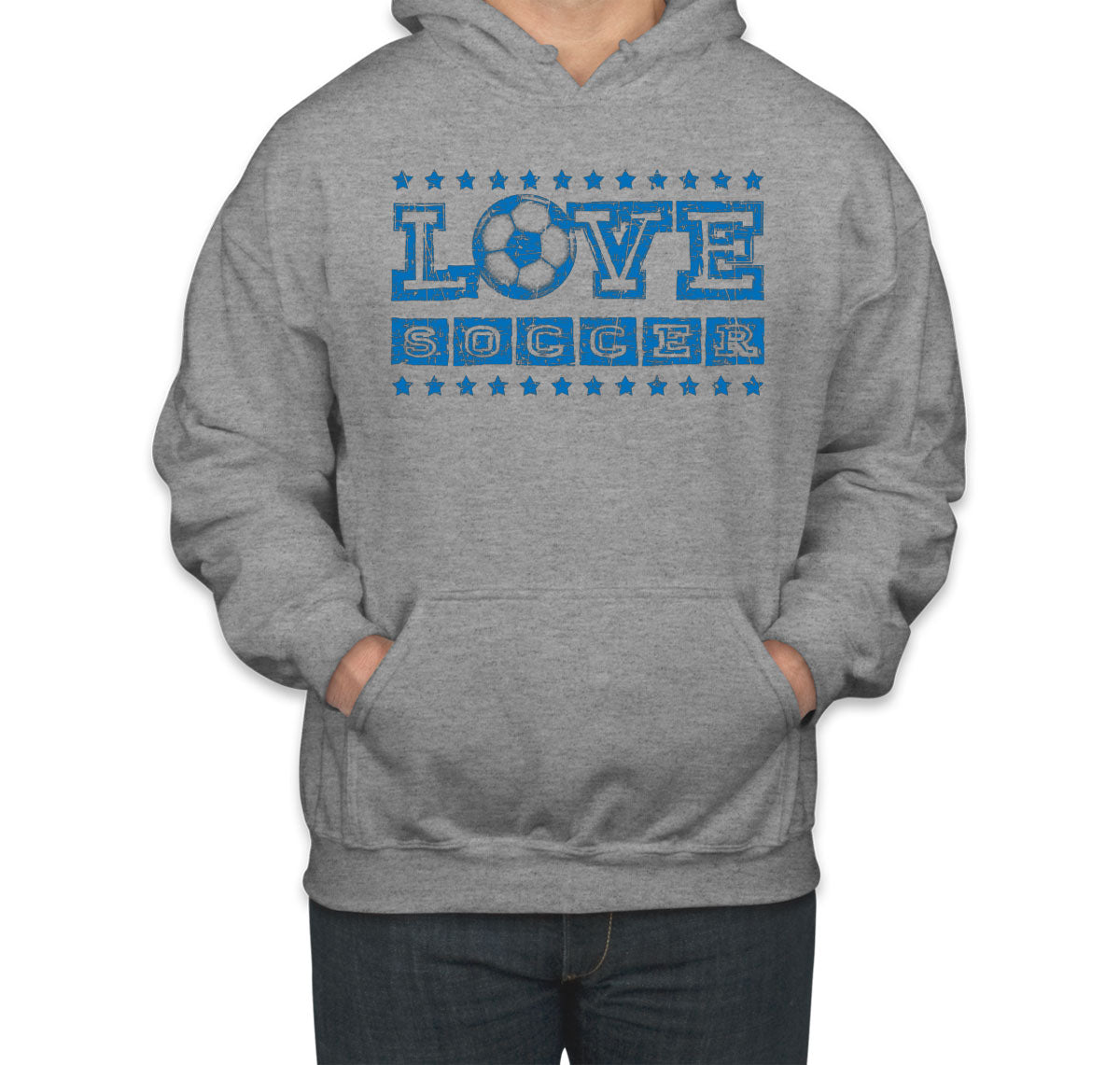 Love Soccer Unisex Hoodie
