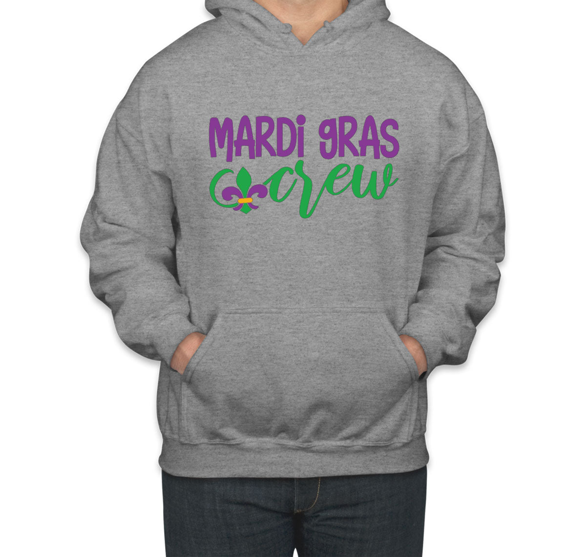 Mardi Gras Crew Unisex Hoodie